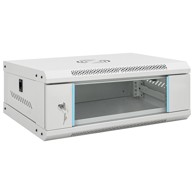 Mrežni ormar 4U IP20, 19", zidni, bijeli